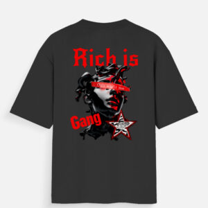 "Rich Is Gang" Oversized Standard T-Shirt