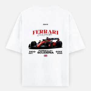 "Ferrari" Oversized Classic T-Shirt
