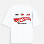 "HOTWHEEELS" Oversized Standard T-Shirt