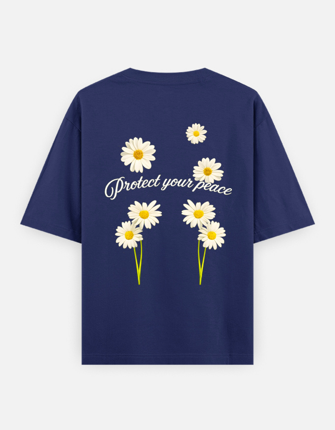 img_61eb5545eb1d81.jpg "PROTECT YOUR PEACE" Oversized Classic T-Shirt - Image 1