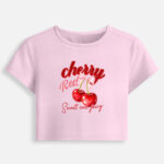 "CHERRY RED" Baby Tee